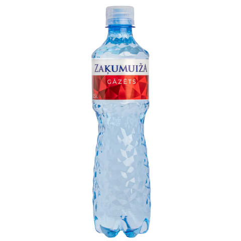 Dzeramais ūdens Zaķumuiža gāzēts 0,5l