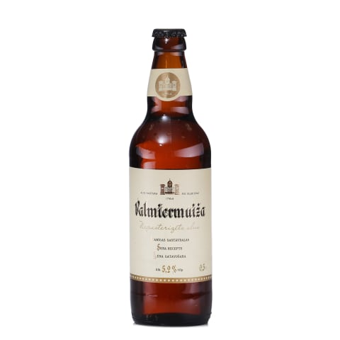 Alus Valmiermuižas gaišais 5,2% 0,5l