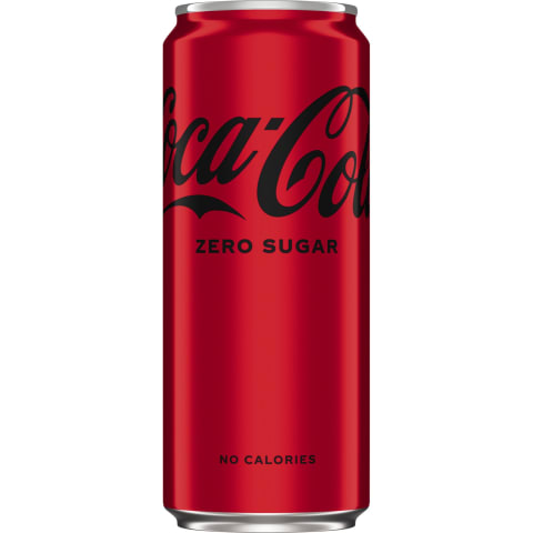 Karastusjook Coca-Cola Zero, COCA-COLA, 330 ml