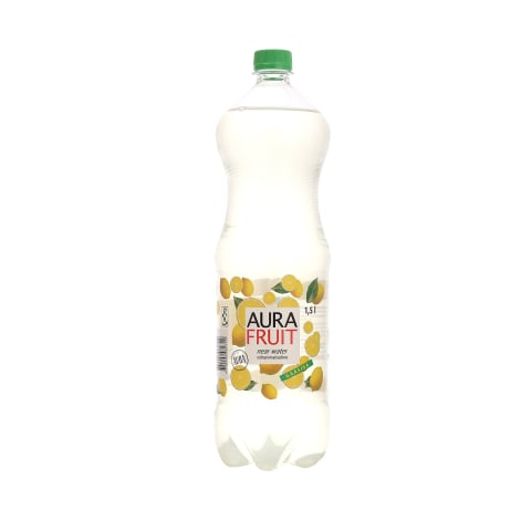 Vesi sidruni mahlaga gas. Aura Fruit 1,5l