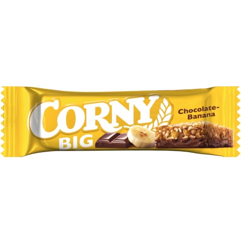 Batoniņš Corny Big piena šokolādes banānu 50g