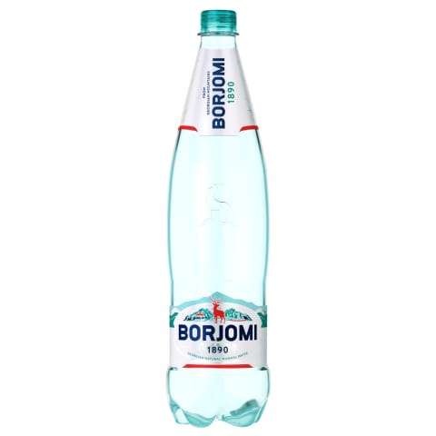 Karboniseeritud looduslik mineraalvesi, BORJOMI, 1 L