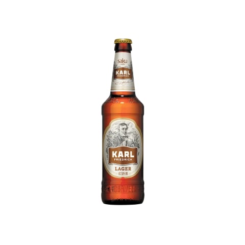 Õlu Karl Friedrich 5%vol 0,5l pudel