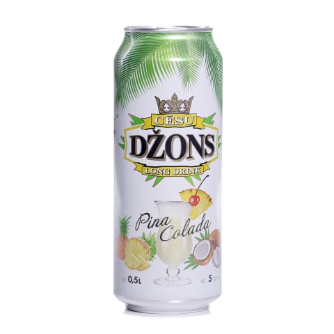 Alk. kokteilis Cēsu Džons Pina Colada 5% 0,5l