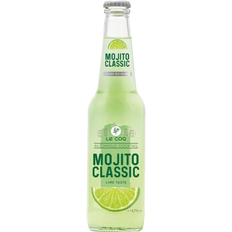 Muu alk.jook  Alc.coct. Mojito 4,7%vol 0,33l