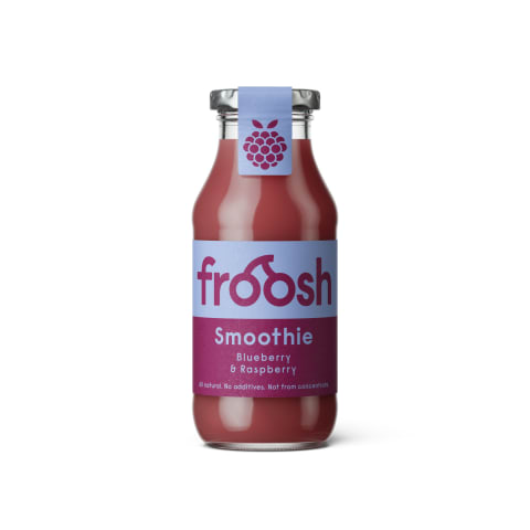 Mėlynių,aviečių,vaisių kokt.FROOSH,250ml