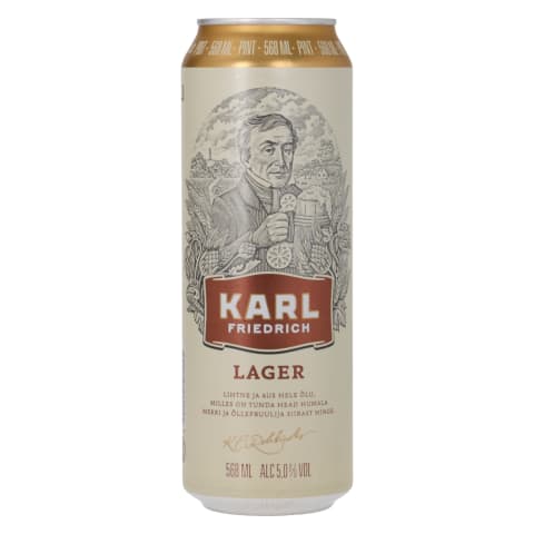 Õlu Karl Friedrich 5%vol 0,568l prk