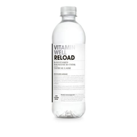 Vitaminijook tsitruse-laimi, VITAMIN WELL, 500 ml