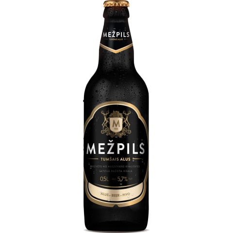 Alus Mežpils tumšais 5,7% 0,5l