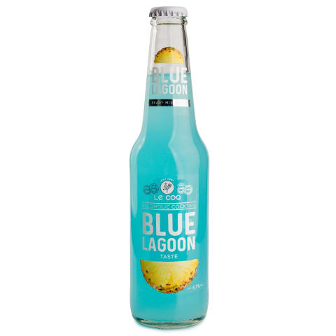 Alkoh.kokteilis BLUE LAGOON, 4,7 %, 0,33 l