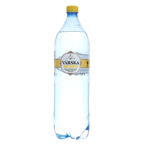 Sidrunimaitseline gaseeritud vesi, VÄRSKA, 1,5 L