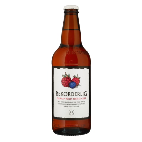 Sidras REKORDERLIG WILD BERRIES, 0,5l but.