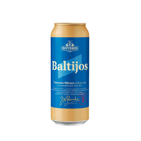 ŠVYTURIO Baltijos alus, 5,8 %, 0,5 l