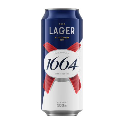 Õlu Kronenbourg 1664 Lager 5%vol 0,5l