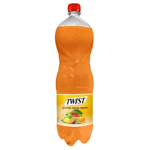 Įv. vaisių sk. gėrimas su saldikl. TWIST, 2l