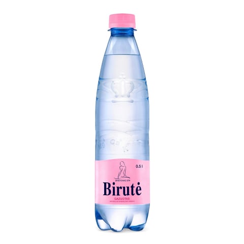 Natūralus mineralinis vanduo BIRUTĖ, 500ml