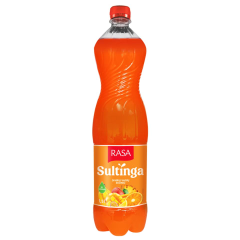 Įvairių vaisių gėrimas RASA JUICE, 1,5l