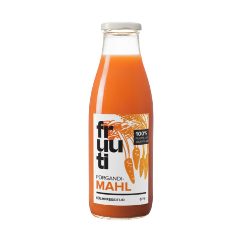 Porgandi-õunamahl Fruuti 750ml