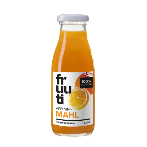 Apelsinimahl viljalihaga Fruuti 250ml