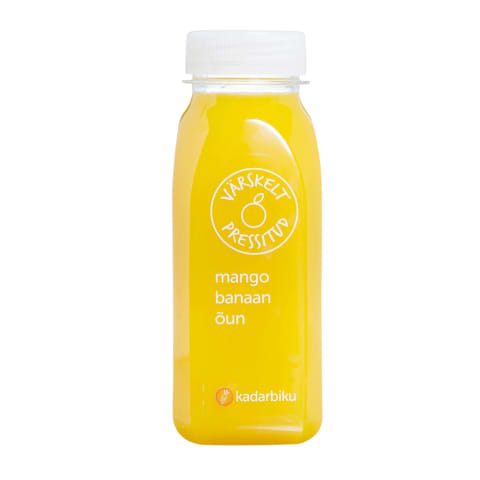 Mango-banaan-õun värske mahl Kadarbiku 250ml