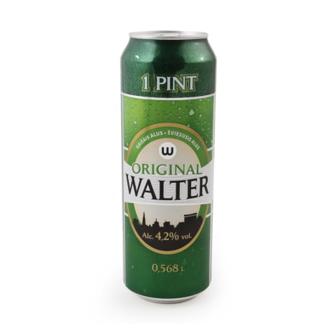 Šviesus. alus WALTER PINT, 4,2 %, 0,568l, sk.