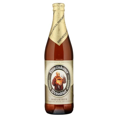 Kvietinis alus FRANZISKANER HEFE, 5 %, 0,5 l