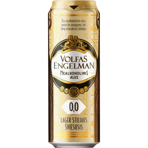 Nealk.alus VOLFAS ENGELMAN, 0,5 %, 0,568 l