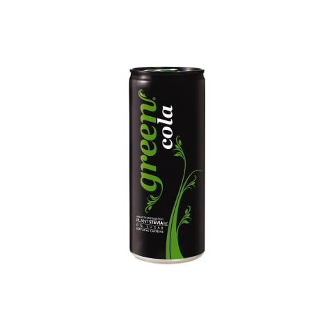 Gaz.arom.gaiv. gėrimas GREEN COLA, 330ml