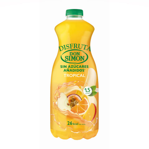Sulas dz. Don Simon Disfruta Tropu augļu 1,5l