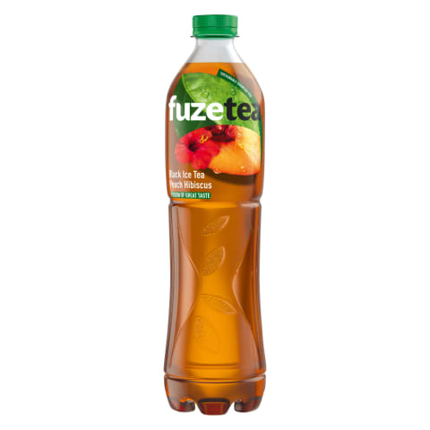 Jäätee Peach-Hibiscus Fuze Tea 1,5l