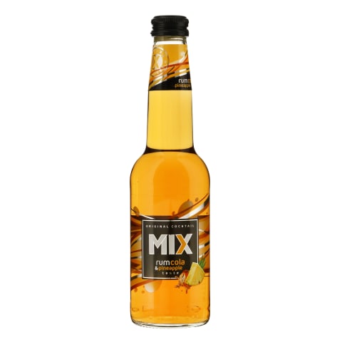 Alk.kokt.MIX RUM COLA PINEAPPLE, 4%, 0,33 l