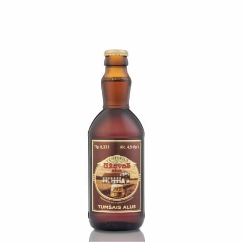 Alus Užavas tumšais 4,9% 0,33l