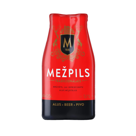 Alus Mežpils tradicionālais 5,1% 4x0,5l