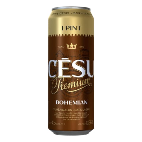 Alus Cēsu Premium Bohemian 4,5% 0,568l