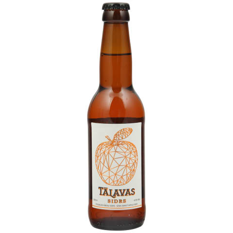 Sidrs Tālavas ābolu Vasara 4,5% 0,33l