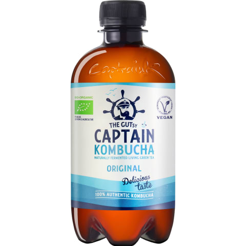 Kombucha jook Captain Kombucha Originaal 0,4l