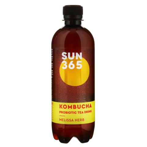 Ek.arb. gėrimas SUN365 KOMBUCHA MELISSA, 0,5l