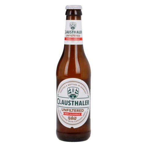 Alkoholivaba õlu Clausthaler Unfiltered 0,33l