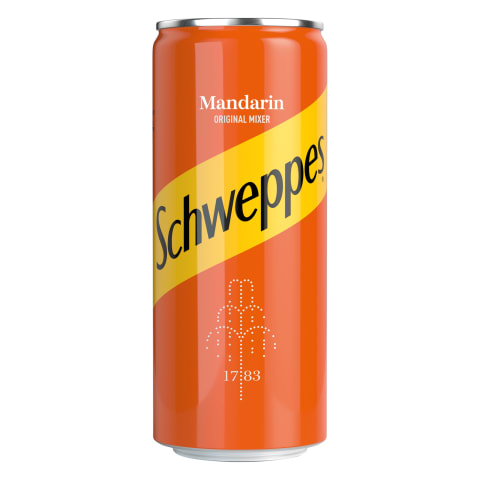 Karb Karastusjook Schweppes Mandarin 0 33l