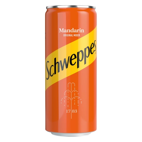 Gaz. mandarinų sk. gėrimas SCHWEPPES, 0,33l