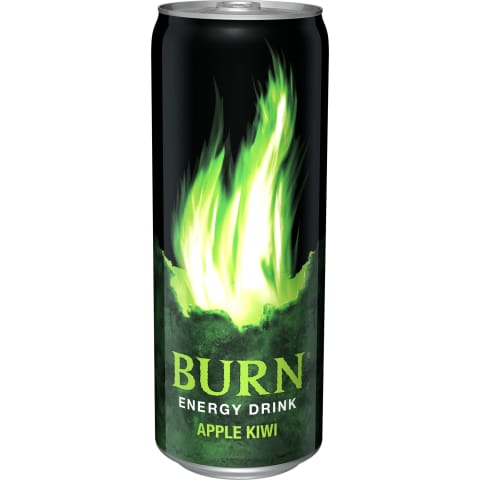 Enerģijas dzēriens Burn Apple Kiwi 0,33l