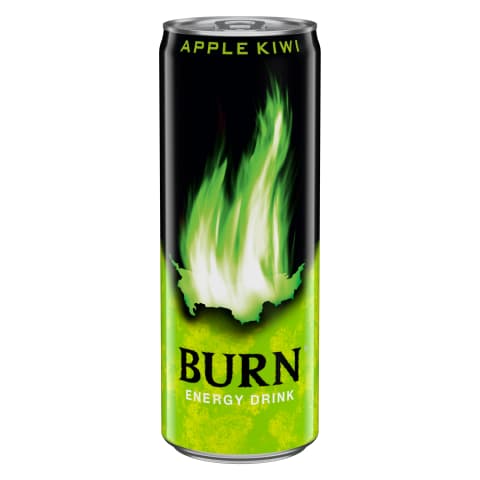 Enerģijas dzēriens Burn Apple Kiwi 0,33l