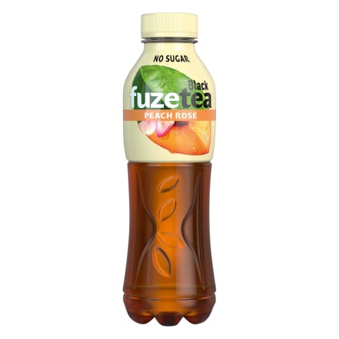 Ledus tēja Fuze Tea Peach Rose Zero 0,5l