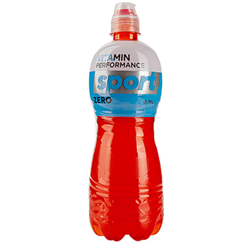 Sporta dzēr. Vitamin Performance Zero 0,75l