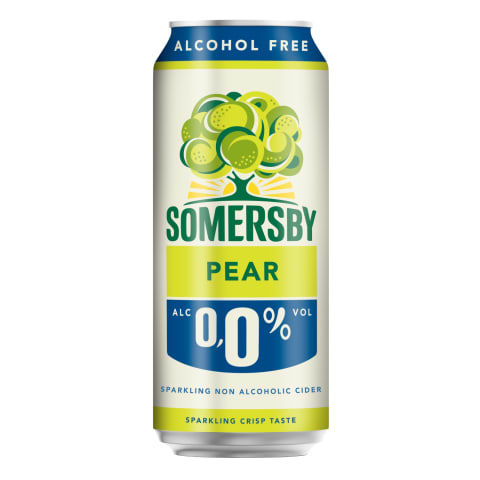 Alk.vaba siider Somersby Pear 0,5l purk