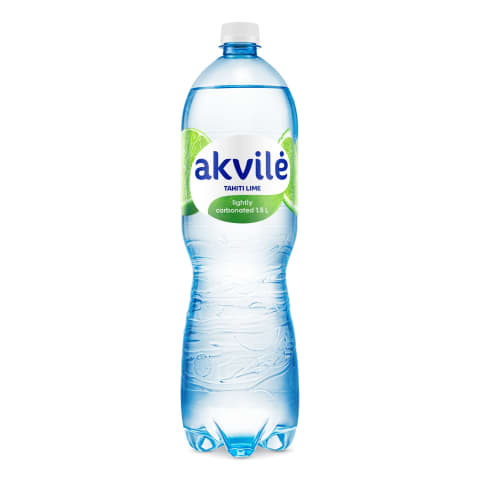 Dz. ūdens Akvile ar laima aromātu gāzēts 1,5L
