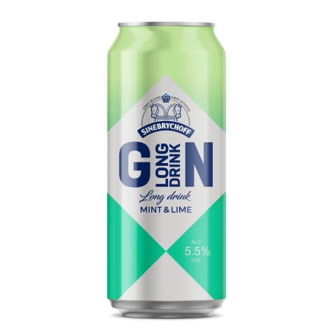 Muu alk.jook Sinebrychoff Mint&Lime 5,5% 0,5l