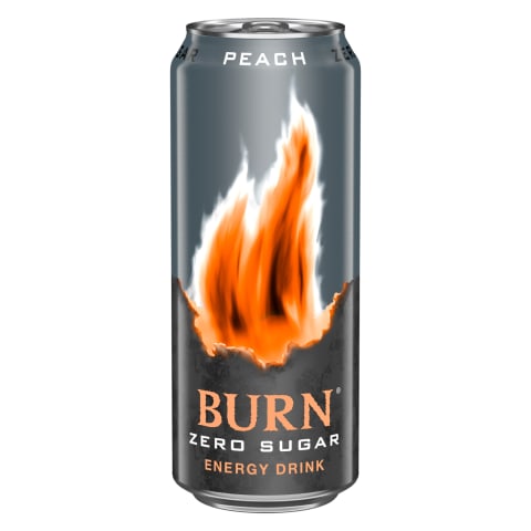 En.jook Burn Peach Zero magusainetega 0,33l