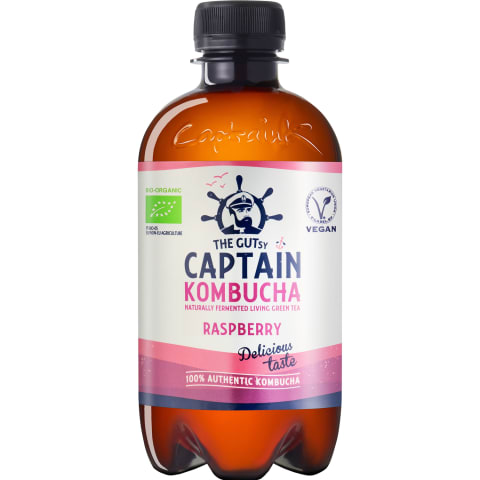 Captain Kombucha Bio 0.4L karastusjook vaarikaga