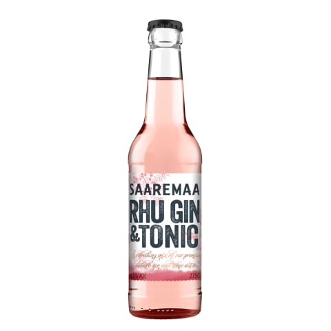 Muu alk.jook Saaremaa Rhu G&T 4,5%vol 0,275l